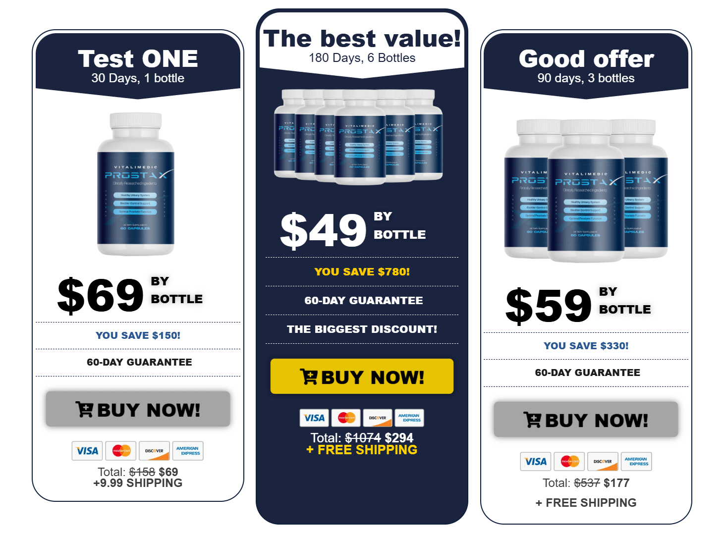 ProstaX discounts
